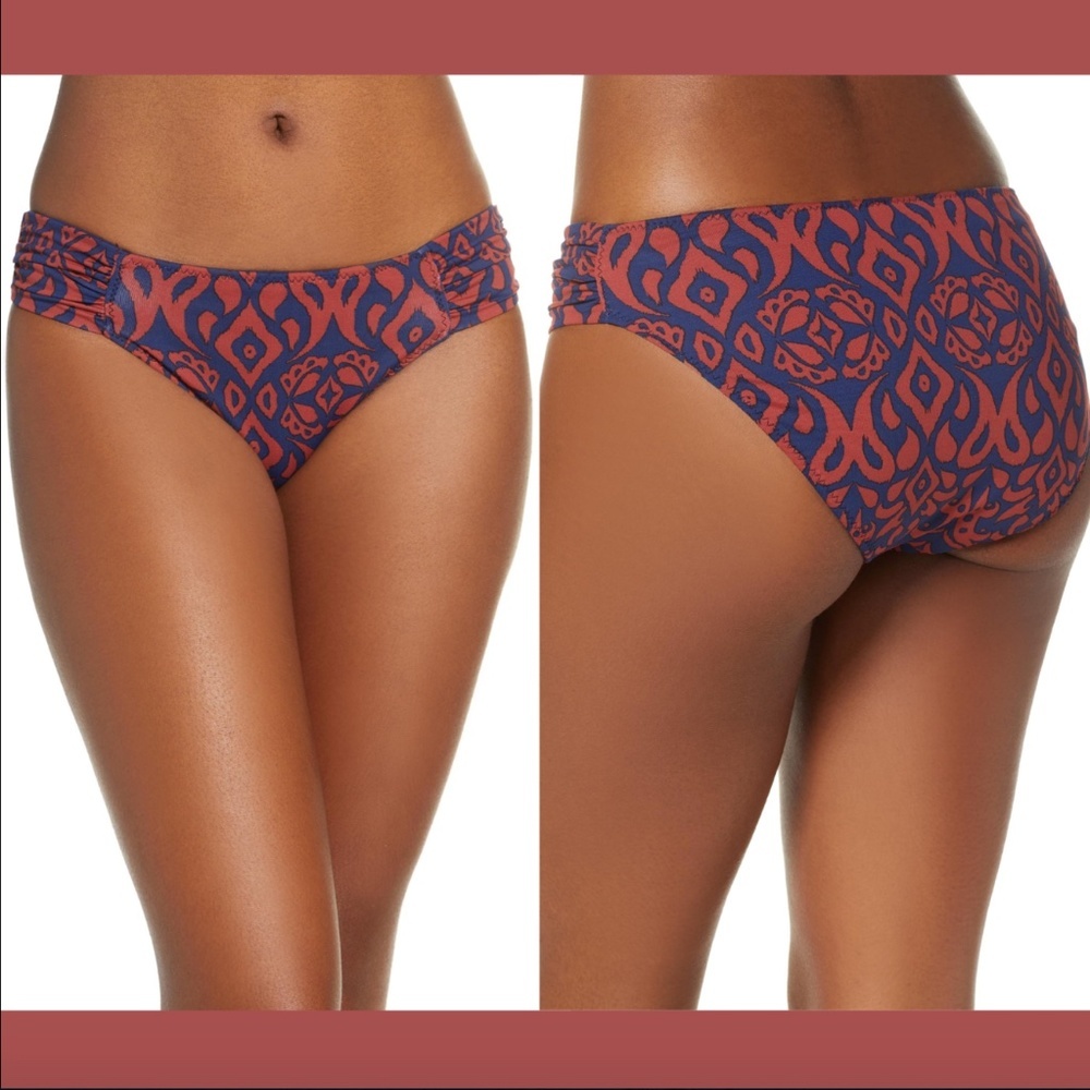 NEW Tommy Bahama Ikat Diamond Reversible‎ Hipster Bikini Bottom [ Small ] #3379